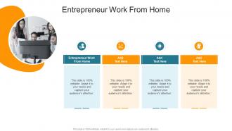 Entrepreneur Work From Home In Powerpoint And Google Slides Cpb