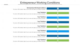 Entrepreneur working conditions ppt powerpoint presentation portfolio guidelines cpb