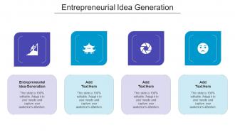 Entrepreneurial Idea Generation Ppt Powerpoint Presentation Model Themes Cpb