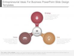 Entrepreneurial ideas for business powerpoint slide design templates
