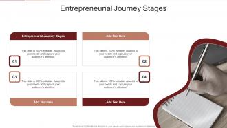 Entrepreneurial Journey Stages In Powerpoint And Google Slides Cpb