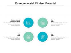 Entrepreneurial mindset potential ppt powerpoint presentation styles infographic template cpb