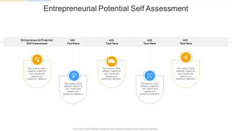 Entrepreneurial Potential Self Assessment In Powerpoint And Google Slides Cpb