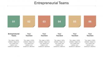 Entrepreneurial Teams Ppt Powerpoint Presentation Outline Mockup Cpb