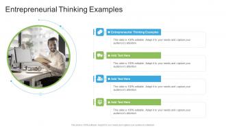 Entrepreneurial Thinking Examples In Powerpoint And Google Slides Cpb