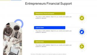 Entrepreneurs Financial Support In Powerpoint And Google Slides Cpb