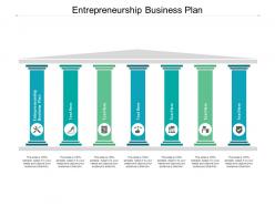 Entrepreneurship business plan ppt powerpoint presentation styles cpb