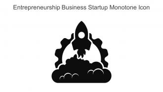 Entrepreneurship Business Startup Monotone Icon In Powerpoint Pptx Png And Editable Eps Format