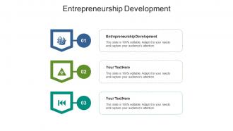 Entrepreneurship development ppt powerpoint presentation icon format cpb