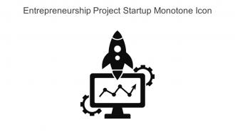 Entrepreneurship Project Startup Monotone Icon In Powerpoint Pptx Png And Editable Eps Format
