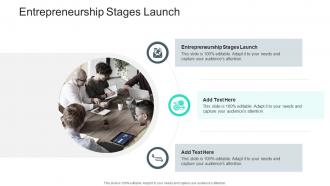 Entrepreneurship Stages Launch In Powerpoint And Google Slides Cpb