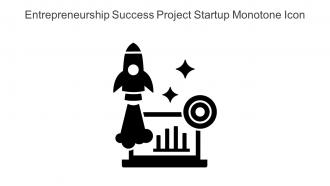 Entrepreneurship Success Project Startup Monotone Icon In Powerpoint Pptx Png And Editable Eps Format