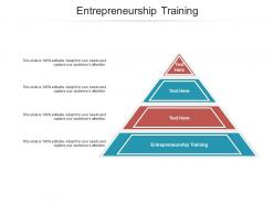 Entrepreneurship training ppt powerpoint presentation slides graphic tips cpb