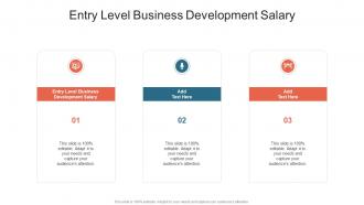 Entry Level Business Development Salary In Powerpoint And Google Slides Cpb