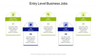 Entry Level Business Jobs In Powerpoint And Google Slides Cpb