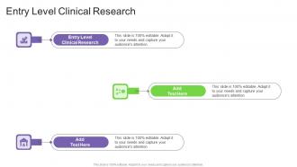 Entry Level Clinical Research In Powerpoint And Google Slides Cpb