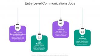 Entry Level Communications Jobs In Powerpoint And Google Slides Cpb