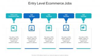 Entry Level Ecommerce Jobs In Powerpoint And Google Slides Cpb
