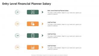 Entry Level Financial Planner Salary In Powerpoint And Google Slides Cpb