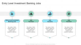 Entry Level Investment Banking Jobs In Powerpoint And Google Slides Cpb