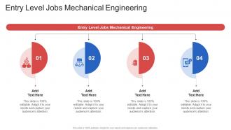 Entry Level Jobs Mechanical Engineering In Powerpoint And Google Slides Cpp