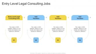 Entry Level Legal Consulting Jobs In Powerpoint And Google Slides Cpb