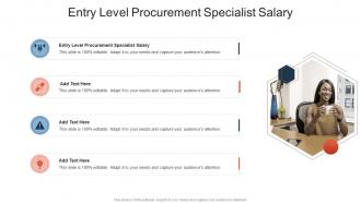 Entry Level Procurement Specialist Salary In Powerpoint And Google Slides Cpb