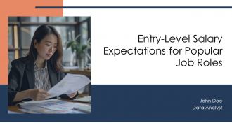 Entry Level Salary Expectations For Popular Job Roles PPT Designs AT