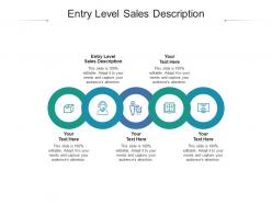 Entry level sales description ppt powerpoint presentation outline slide portrait cpb