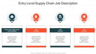 Entry Level Supply Chain Job Description In Powerpoint And Google Slides Cpb