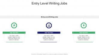 Entry Level Writing Jobs In Powerpoint And Google Slides Cpb