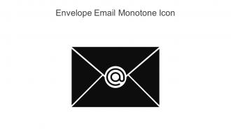 Envelope Email Monotone Icon In Powerpoint Pptx Png And Editable Eps Format