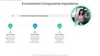 Environment Components Importance In Powerpoint And Google Slides Cpb