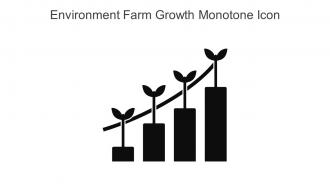 Environment Farm Growth Monotone Icon In Powerpoint Pptx Png And Editable Eps Format