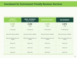 Environment Friendly Business Proposal Template Powerpoint Presentation Slides