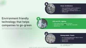 Environment Friendly Technology That Helps Companies To Go Green
