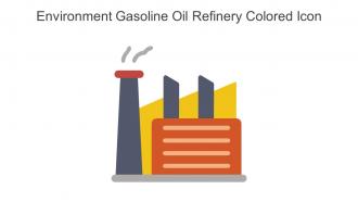 Environment Gasoline Oil Refinery Colored Icon In Powerpoint Pptx Png And Editable Eps Format