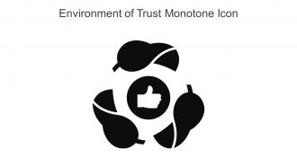 Environment Of Trust Monotone Icon In Powerpoint Pptx Png And Editable Eps Format