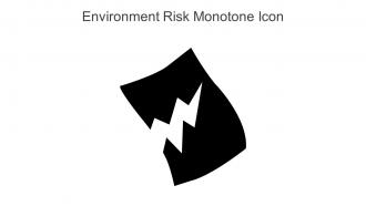 Environment Risk Monotone Icon In Powerpoint Pptx Png And Editable Eps Format