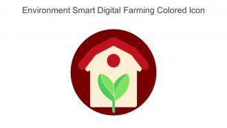 Environment Smart Digital Farming Colored Icon In Powerpoint Pptx Png And Editable Eps Format