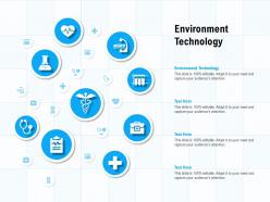 Environment technology ppt powerpoint presentation icon portfolio