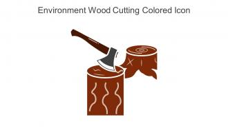 Environment Wood Cutting Colored Icon In Powerpoint Pptx Png And Editable Eps Format