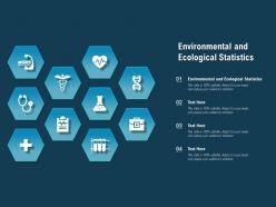 Environmental and ecological statistics ppt powerpoint presentation summary graphic