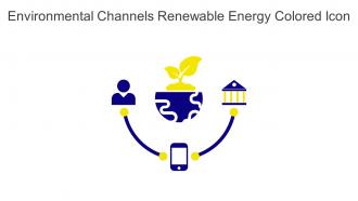 Environmental Channels Renewable Energy Colored Icon In Powerpoint Pptx Png And Editable Eps Format