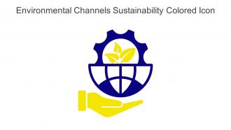 Environmental Channels Sustainability Colored Icon In Powerpoint Pptx Png And Editable Eps Format
