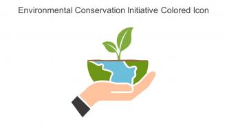 Environmental Conservation Initiative Colored Icon In Powerpoint Pptx Png And Editable Eps Format