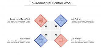 Environmental Control Work Ppt Powerpoint Presentation Ideas Demonstration Cpb