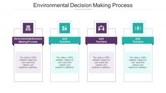 Environmental Decision Making Process Ppt Powerpoint Presentation Pictures Skills Cpb