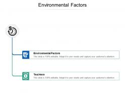 Environmental factors ppt powerpoint presentation layouts images cpb