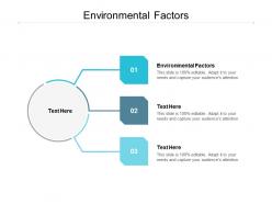 Environmental factors ppt powerpoint presentation pictures information cpb